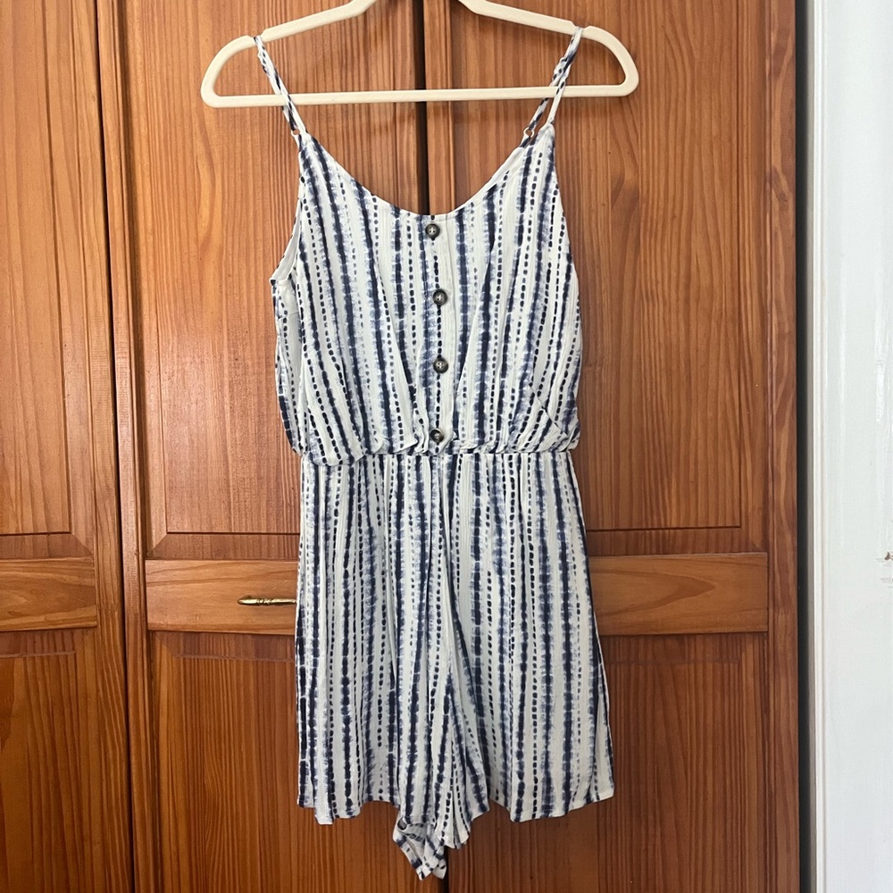 Striped Romper Perfect Condition